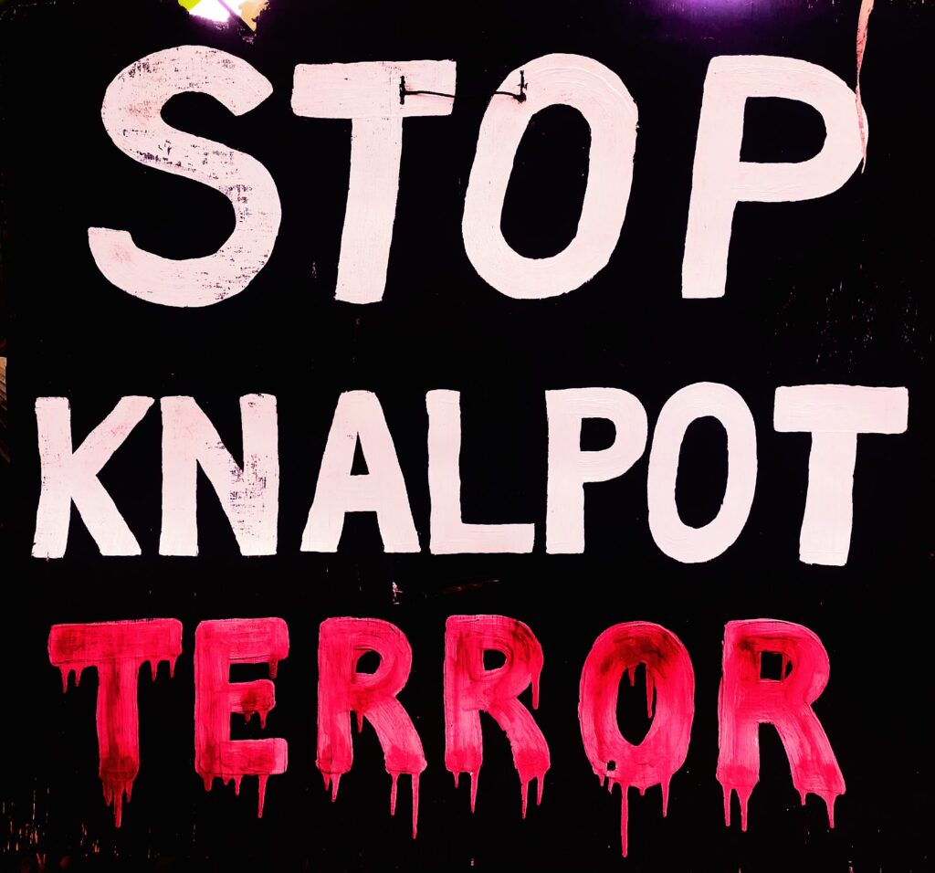 Stop Knalpot Terror: A subculture in Bali are “Knalpot Terrorists.” The term “knalpot” is actually Indonesian for “exhaust pipe.”